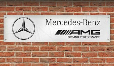 BANER TOLDO MERCEDES 150X60CM AMG PETRONAS F1  