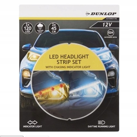 LAMP AUTO LED Z KIERUNKOWSKAZEM DUNLOP  