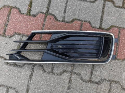 AUDI A6 C7 2014-2018 РЕШІТКА РАДІАТОРА РЕШІТКА БАМПЕРА ЛІВА БЛИСК 4G0807681AD РЕСТАЙЛ 