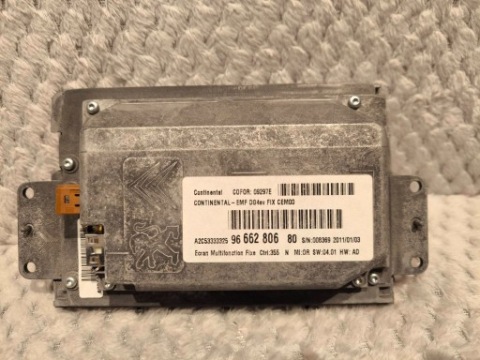 МОНІТОР ЕКРАН КАБЕЛЬ РАДІО НАВІГАЦІЇ NG4 CITROEN C5 X7 96 662 806 80 