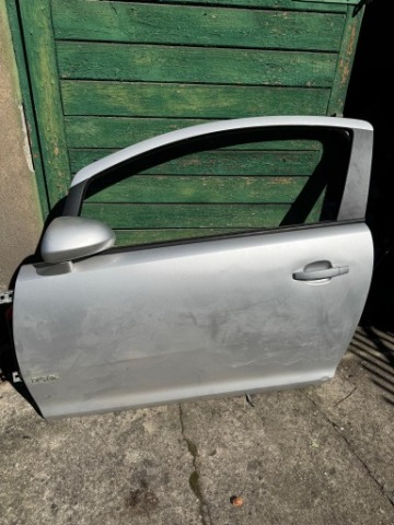 ДВЕРІ OPEL CORSA D Z157 ЛІВИЙ ПЕРІД 3D 