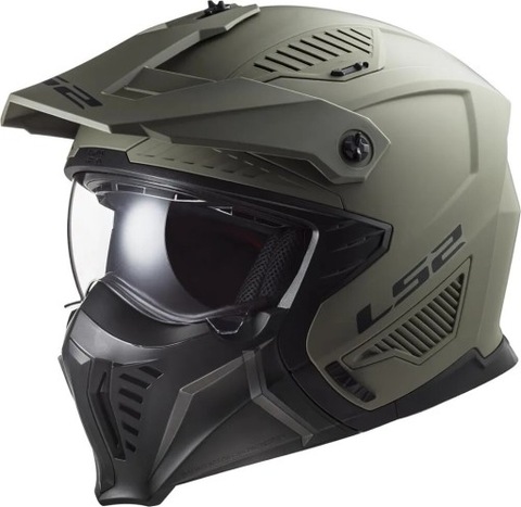 CROSSOVEROWY CASCO PARA MOTOCICLETA LS2 2206 ROZ.M  