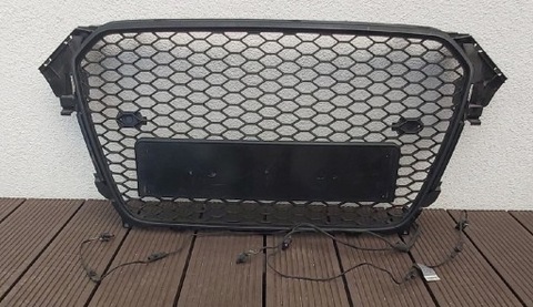 GRILLE BUMPER AUDI A4 B8 FACELIFT 2013R. - milautoparts-fr.ukrlive.com