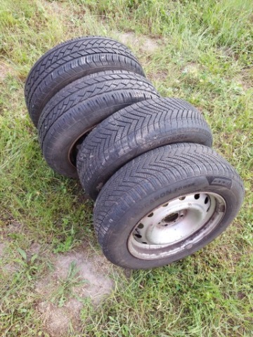КОЛЕСА 185/65 R15 КОМПЛЕКТ ДИСКИ ШИНИ 4 ШТУКИ DOBRE УНІВЕРСАЛЬНІ DO ВСТАНОВЛЕННЯ 