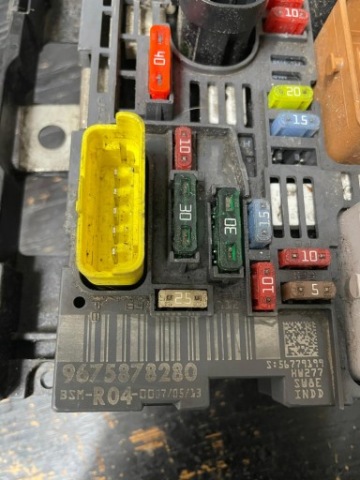 BSM МОДУЛЬ R04 9675878280 2.0 HDI FIAT SCUDO 