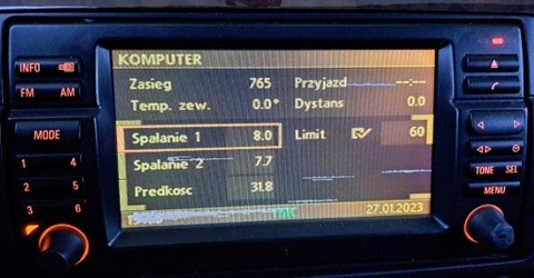 LCD PARA MONITOR DE BORDE CON MONITOR BMW E46  