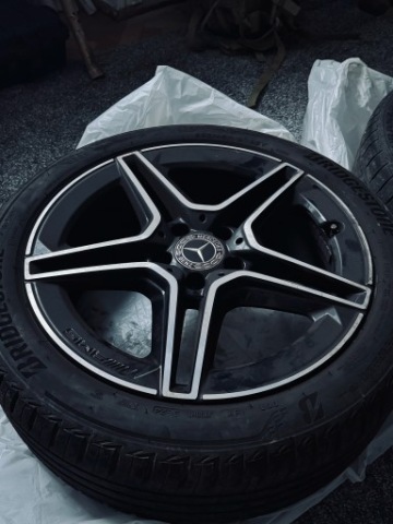 КОЛЕСА / ДИСКИ MERCEDES AMG 18’ 7,5J ET49 + ШИНИ ДАТЧИКИ ТИСКУ 