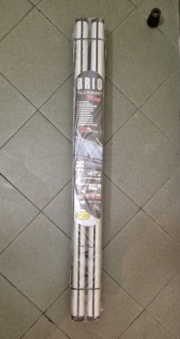 АЛЮМІНІЄВИЙ БАГАНИК НА ДАХ BRIO 120CM 