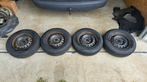 КОЛЕСА ЗИМОВІ 4X98 FIAT PANDA 13' 155/80R13 