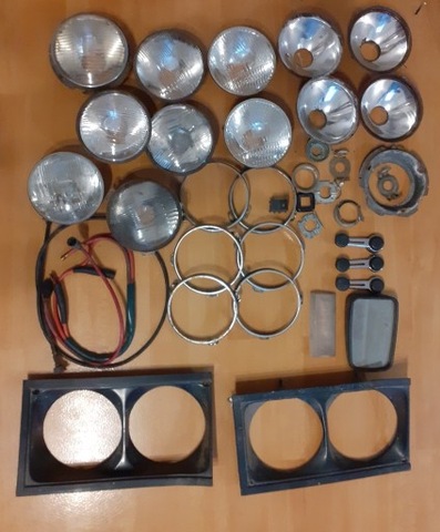 PIEZAS DE REPUESTO FAROS FIAT 125P  