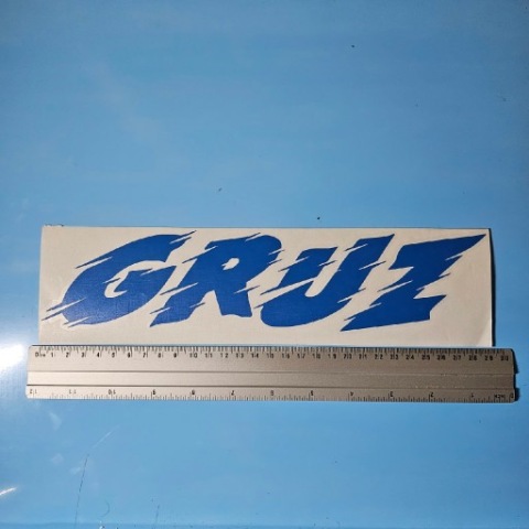 GRUZ НАКЛЕЙКА NA АВТО 29CM 