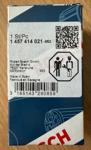 BOSCH 1 457 414 021 ZAWOR, ФІЛЬТР ПАЛИВА 