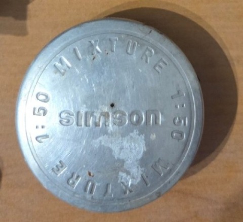 CRUST OF THE FILLER NECK FUEL SIMSON 