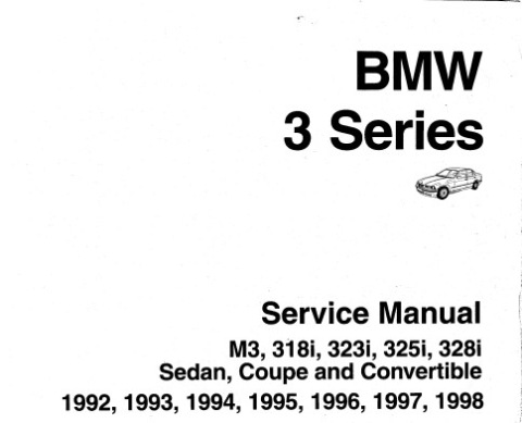 КНИЖКА СЕРВІСНА BMW E36 '92-'98 759 STRON! INSTALACJE ДВИГУН КУЗОВ 