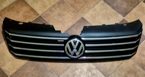 РЕШІТКА РЕШІТКА РАДІАТОРА БАМПЕРА ПЕРІД ХРОМ VW ПАСАТ B7 УНІВЕРСАЛ 2010-14 3AA853651 ДУЖЕ ХОРОШИЙ СТАН 