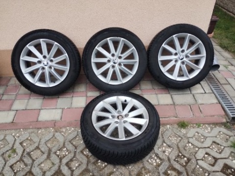 КОЛЕСА SKODA R16 5X112 CALOROCZNE DOT23 