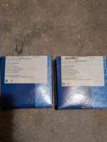 ПОДУШКА АМОРТИЗАТОРУ SWAG 4D0 412 377 F AUDI A6 C5 