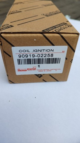 COIL IGNITION OE TOYOTA 90919-02258 NOWA, WYS0ZL  