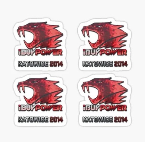 CS GO STICKER IBUYPOWER KATOWICE 2014  