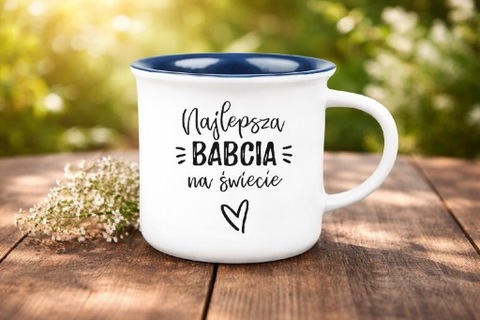 ZESTAW KUBKÓW Najlepsza Babcia Najlepszy Dziadek”Personalizowane  prezent