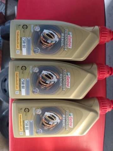 CASTROL TRANSMAX МЕХАНІКА V 75W-80 – 3X 1L НОВЕ 