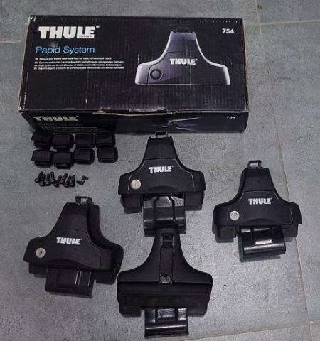 КОМПЛЕКТ THULE НАБІР RAPID СИСТЕМА 1325 ZE STOPAMI DO BMW 5 E60 