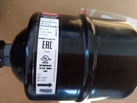 FILTRO DESHUMECTADOR 023Z3245 DANFOSS DML163FS NUEVO  