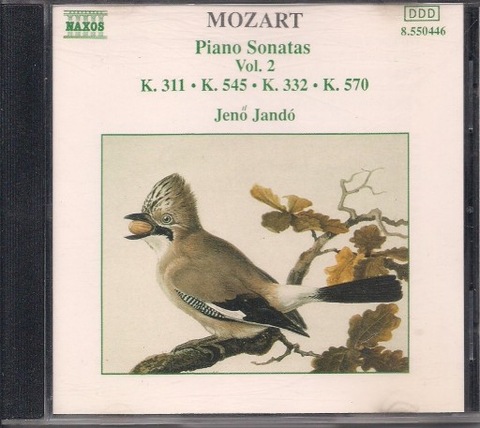 Mozart - Piano sonatas Vol.2 Jeno Jando 