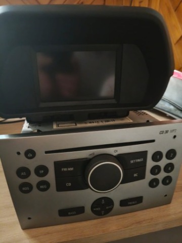МОНІТОР GID + РАДІО CD30 MP3 OPEL MERIVA A | КОМПЛЕКТ SKODOWANY 