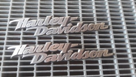 EMBLEMS LOGO NA TANK DO HARLEY DAVIDSON STATE VERY GOOD ORYGINALY 