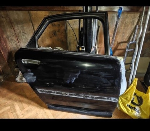 ДВЕРІ ПРАВЕ ЗАДНІ ЧОРНІ LZ9W AUDI A8 D3 2003 4.2MPI 