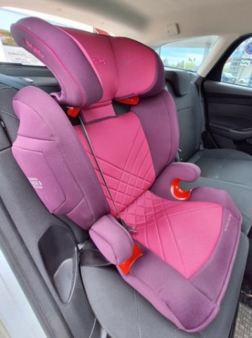 КРІСЛО АВТО RECARO MONZA NOVA2 SEATFIX КОЛІР РОЗОВИЙ 15-36 KG 