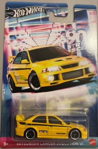 Mitsubishi Lancer Evolution VI 6 90s Street Scene Premium Hot Wheels 2024