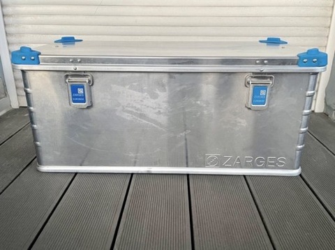 ZARGES EUROBOX 81L КОРОБКА АЛЮМІНІЄВИЙ 80X40X34 CM