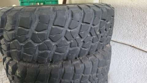 TERENOWE ШИНИ GOODRICH DO JEEP WRANGLER, КОМПЛЕКТ 4SZTUKI. ВЖИВАНІ 20.000KM 