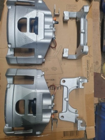 СУППОРТИ СКОБИ 320MM AUDI A4 B6 B7 A6 C6 ПЕРІД КОМПЛЕКТ SWAP 320 MM 