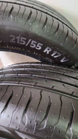 КОМПЛЕКТ 4 NOWYCH ШИН LETNICH CONTINENTAL ECO CONTACT 6 215/55 R17 94V 