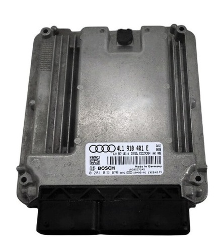 БЛОК УПРАВЛЕНИЯ ECU KOMP AUDI Q7 4L1910401E 0281015870