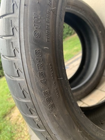 TIRES USED 18/45/225  