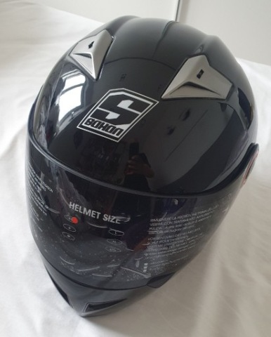 ШОЛОМ ЗАКРИТИЙ SOXON XS 53-54 ЧОРНИЙ НОВИЙ 