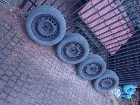ДИСКИ СТАЛЬ 5X105 + ШИНИ 205/60 R16 MICHELIN 