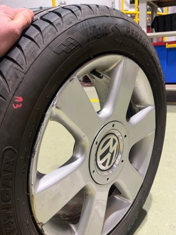 КОЛЕСА АЛЮМІНІЄВІ 16” VW 205/55 R16 94V – КОМПЛЕКТ 