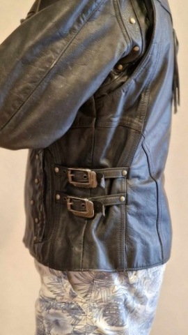 КУРТКА ШКІРЯНА HARLEY DAVIDSON ЖІНОЧА DYD. L WADA 