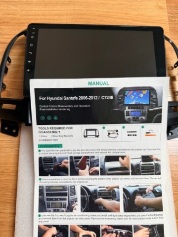 РАДИО ANDROID HYUNDAI SANTA FE 2006-2012 ЭКРАН НАВИГАЦИЯ 