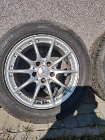КОЛЕСА Z ДИСКАМИ (225/55/R16) DO MERCEDESA W211(E KLASA), ШИНИ ZETEX! 