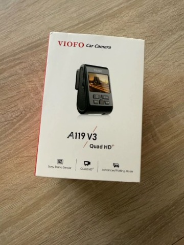 НОВИЙ ВІДЕОРЕЄСТРАТОР VIOFO A119 V3 - КАМЕРА АВТОМОБІЛЬНА 