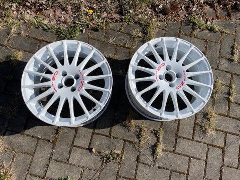 LLANTAS OZ SUPERTURISMO WRC 4X100 7X17 ET35 2 PIEZAS  