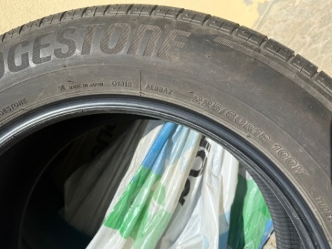 BRIDGESTONE ALENZA 225/60 R18 100H 2024 6-7MM 4 SZT. ДУЖЕ ХОРОШИЙ СТАН СТАН JAPONIA 