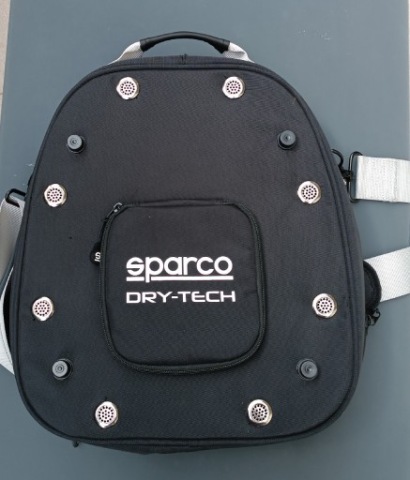 РЮКЗАК NA ШЛЕМ SPARKO_016441NRSI _ SUSZARKA_12V 