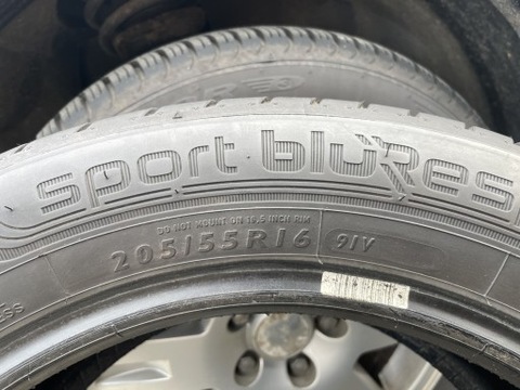 ШИНЫ DUNLOP 205\/55 R16 2020 ГОД ЛЕТНИЕ фото